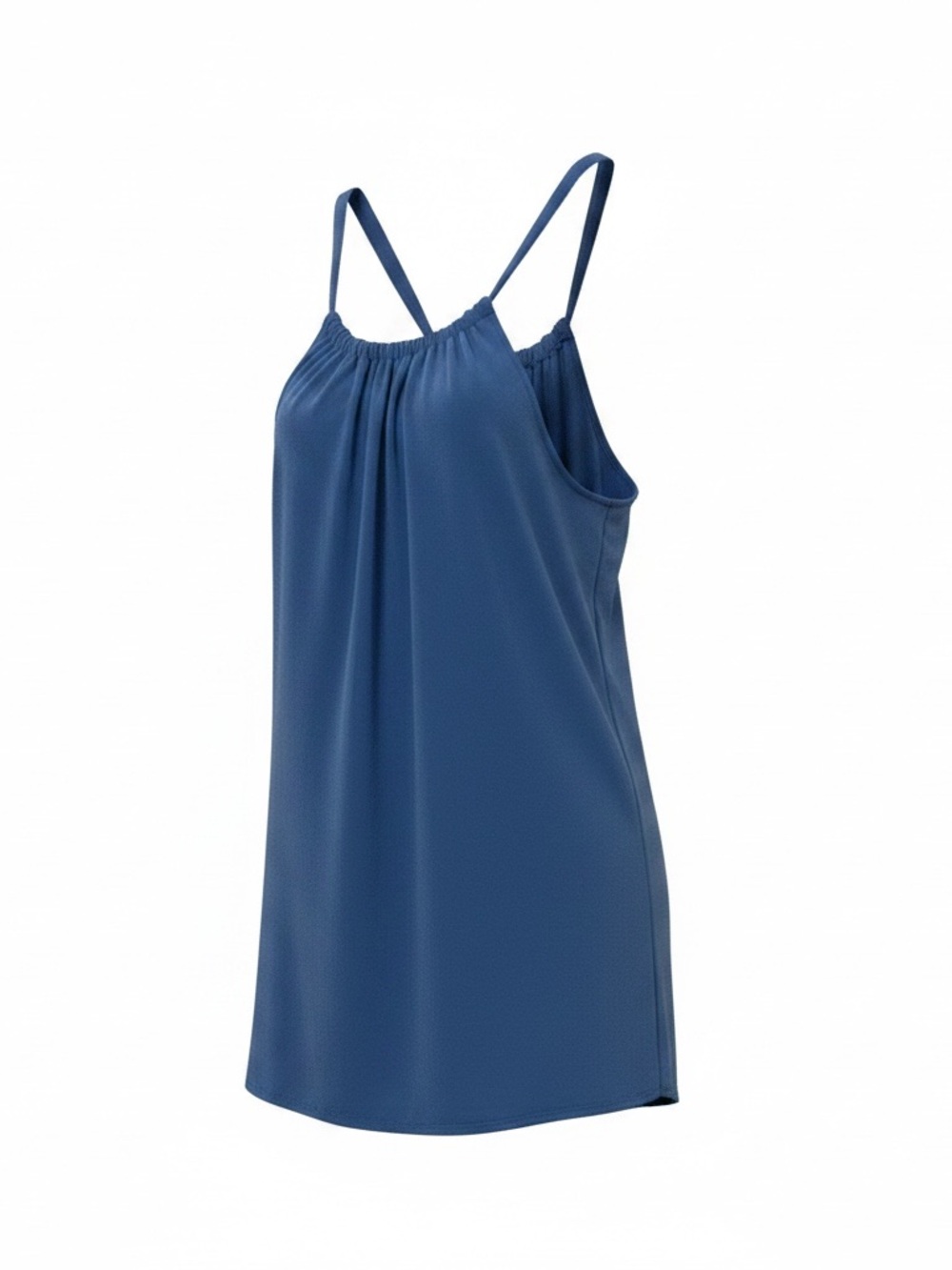Green Envelope Bright Blue Tank Dress